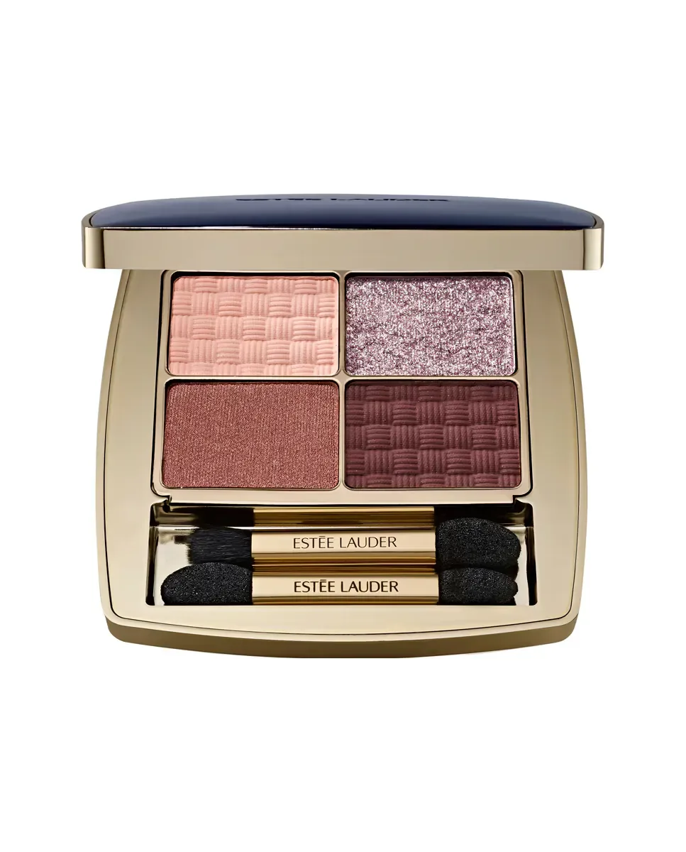 Палетка теней для век The Essential Eyeshadow Quad стойкая Estée Lauder, Power Brunch