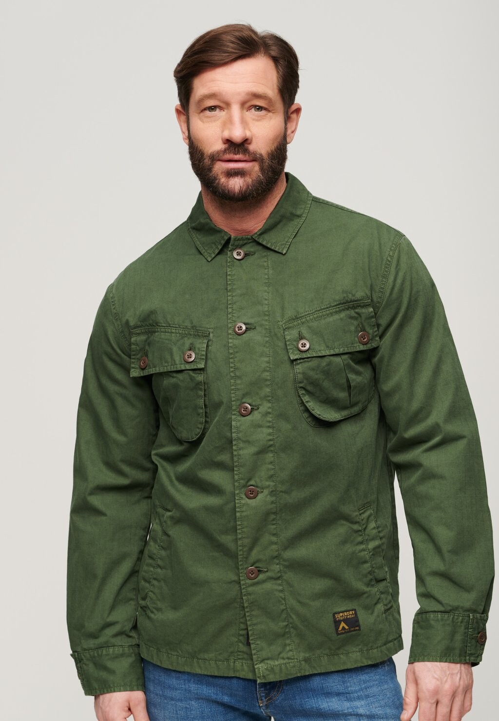 

Легкая куртка Superdry, цвет army green