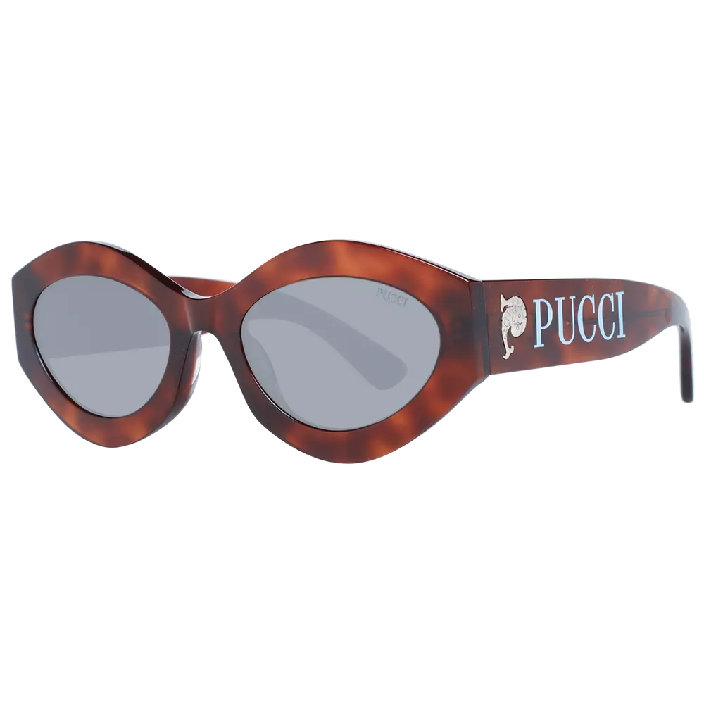 

Коричневые женские солнцезащитные очки Emilio Pucci
