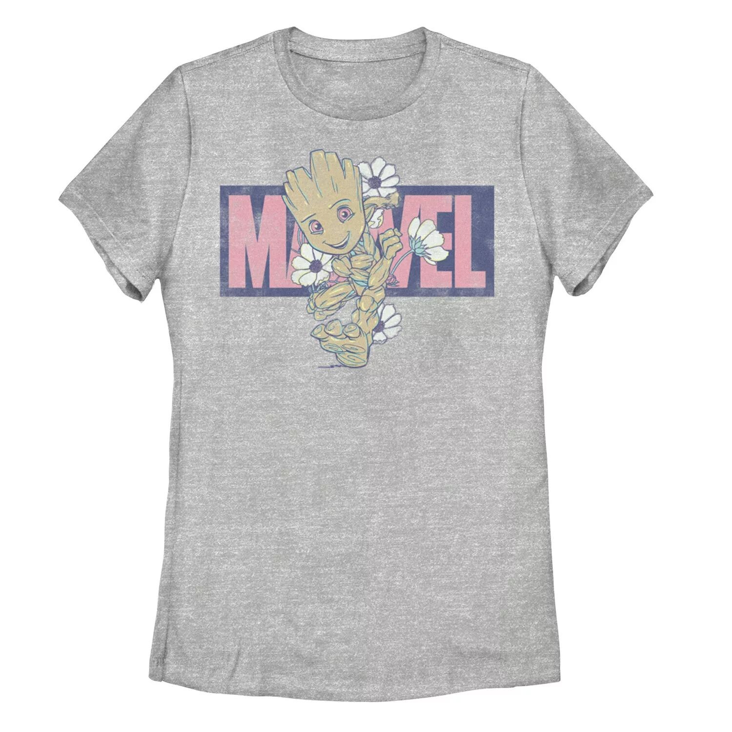 

Детская футболка Guardians Of The Galaxy Groot Running с цветочным рисунком Marvel