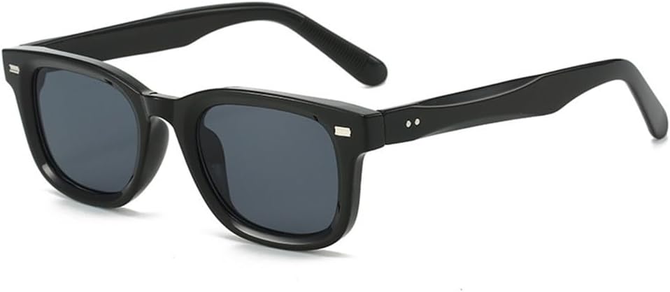 

Женские солнцезащитные очки конфетных цветов с заклепками, защита от ультрафиолета UV400, для занятий спортом на открытом воздухе, бега и езды на велосипеде generic, Black Gray