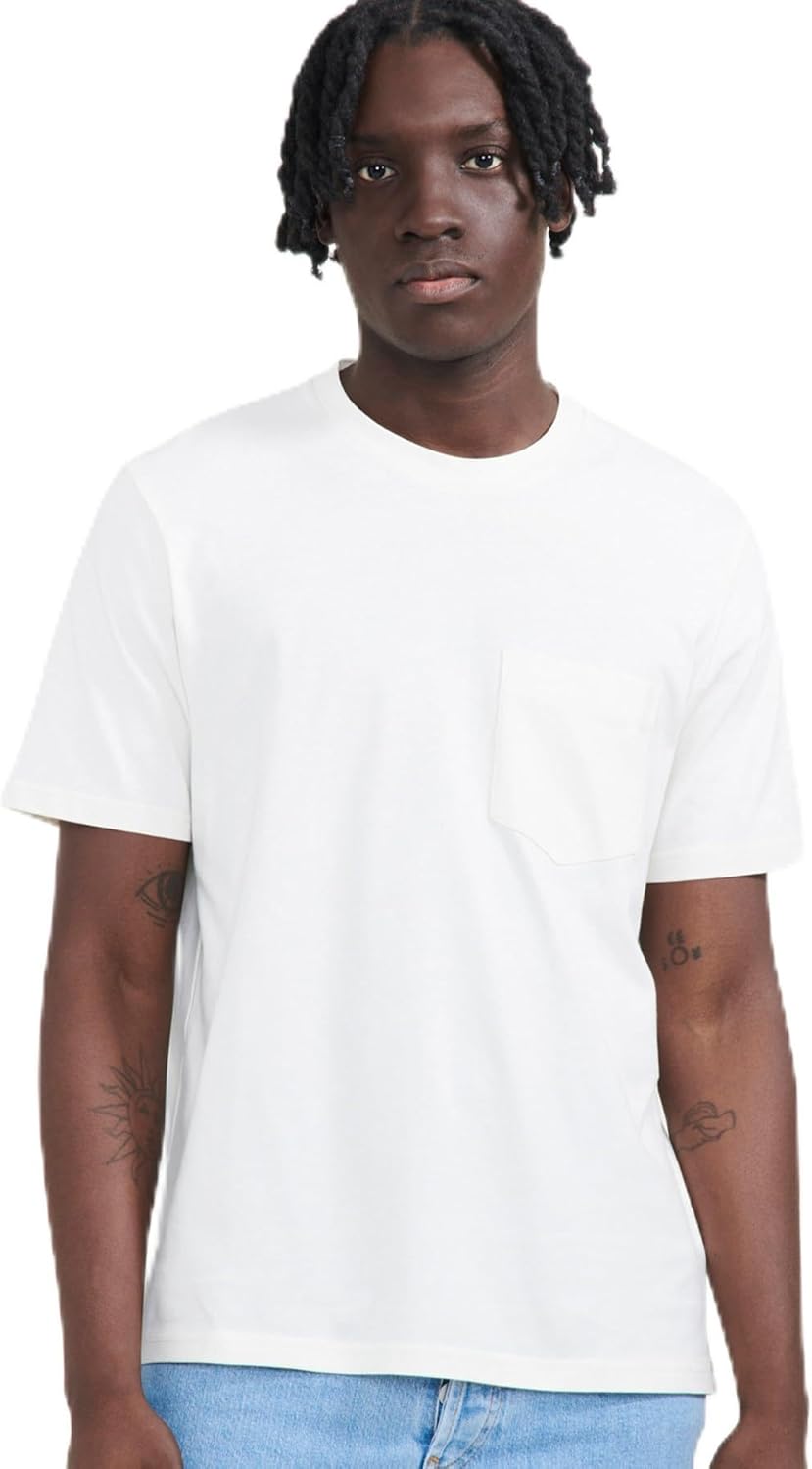 

Мужская футболка Aigle ZTHAV56 с круглым вырезом и карманом, белый