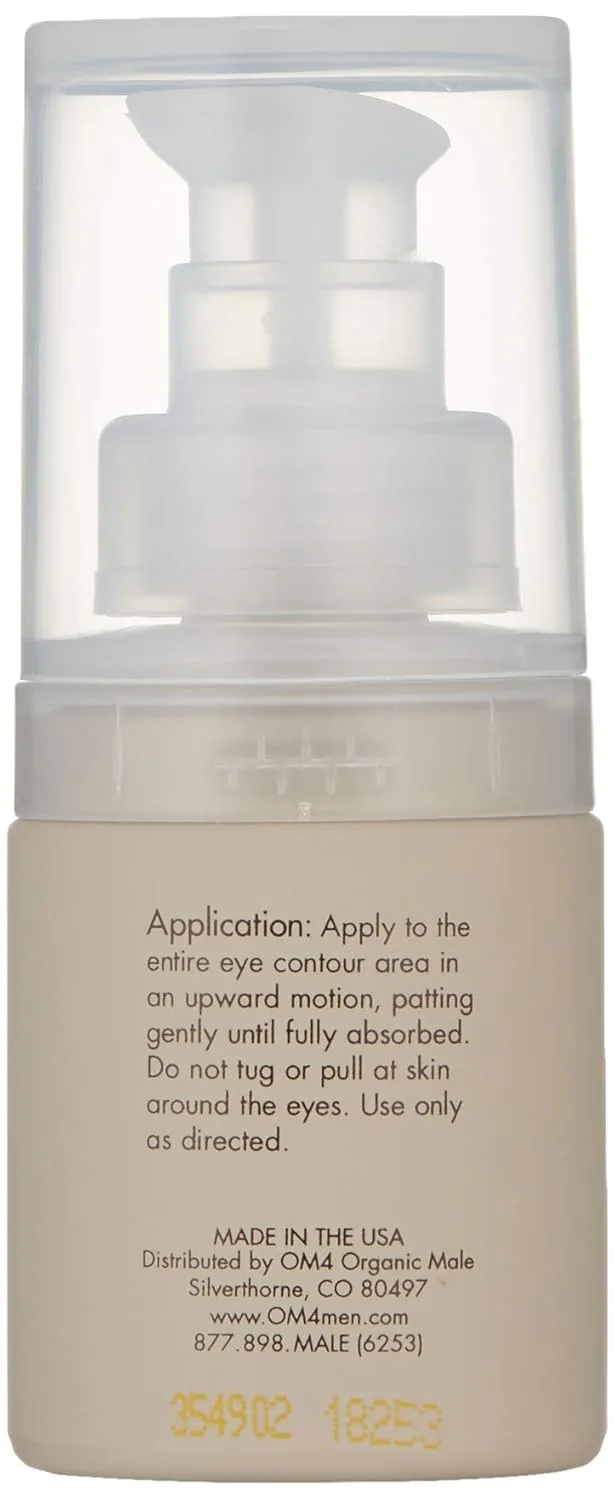 Organic Male OM4 Refine: Radical Fine Line Eraser Eye Gel - Age Corrective, Reduce Meltle Line, Puffiness — фото 4