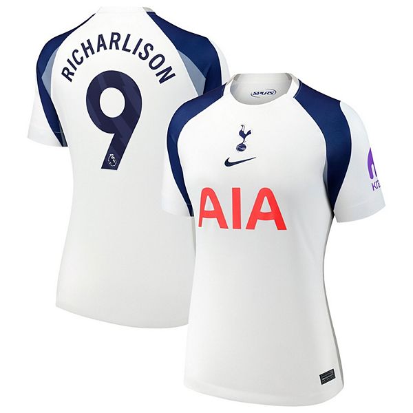 

Женская футболка Tottenham Hotspur 2025/26 домашняя реплика Richarlison белая Nike, Белый, Женская футболка Tottenham Hotspur 2025/26 домашняя реплика Richarlison белая Nike