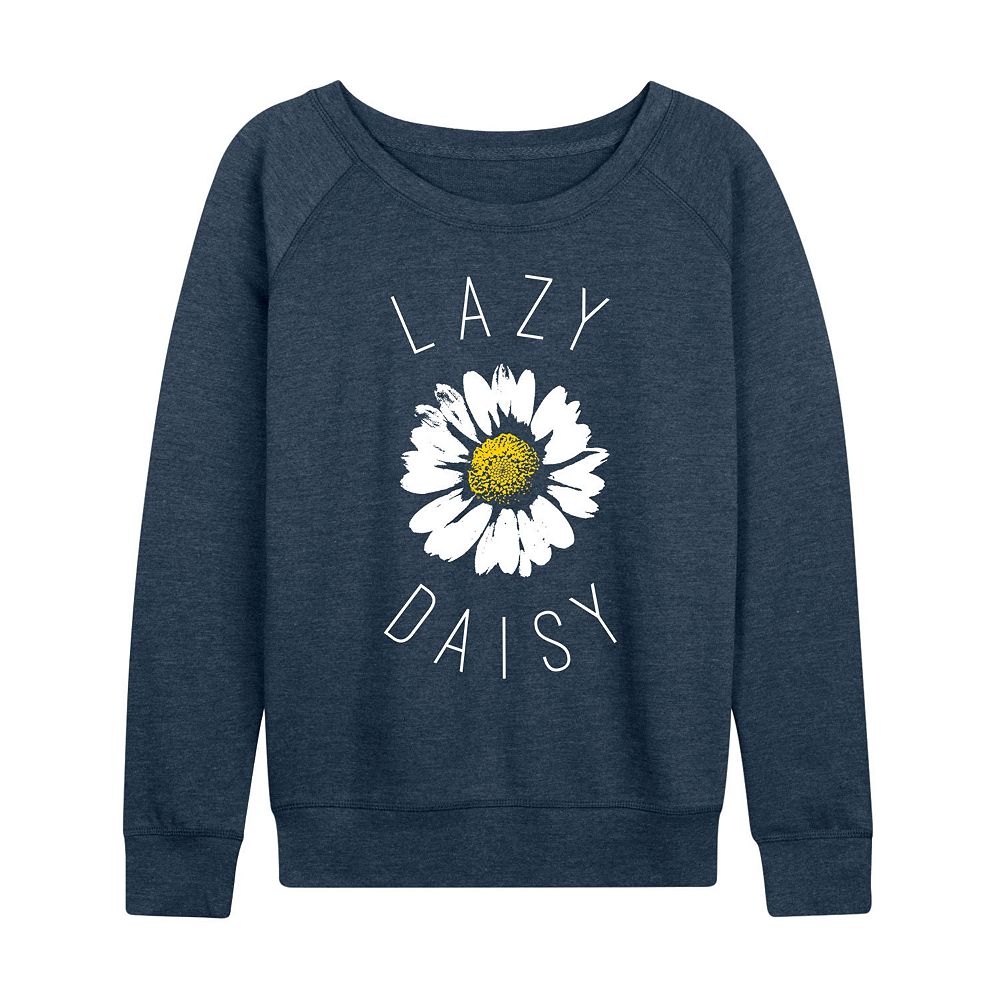 

Женский легкий свитшот из френч терри Lazy Daisy Licensed Character, цвет Heather Indigo