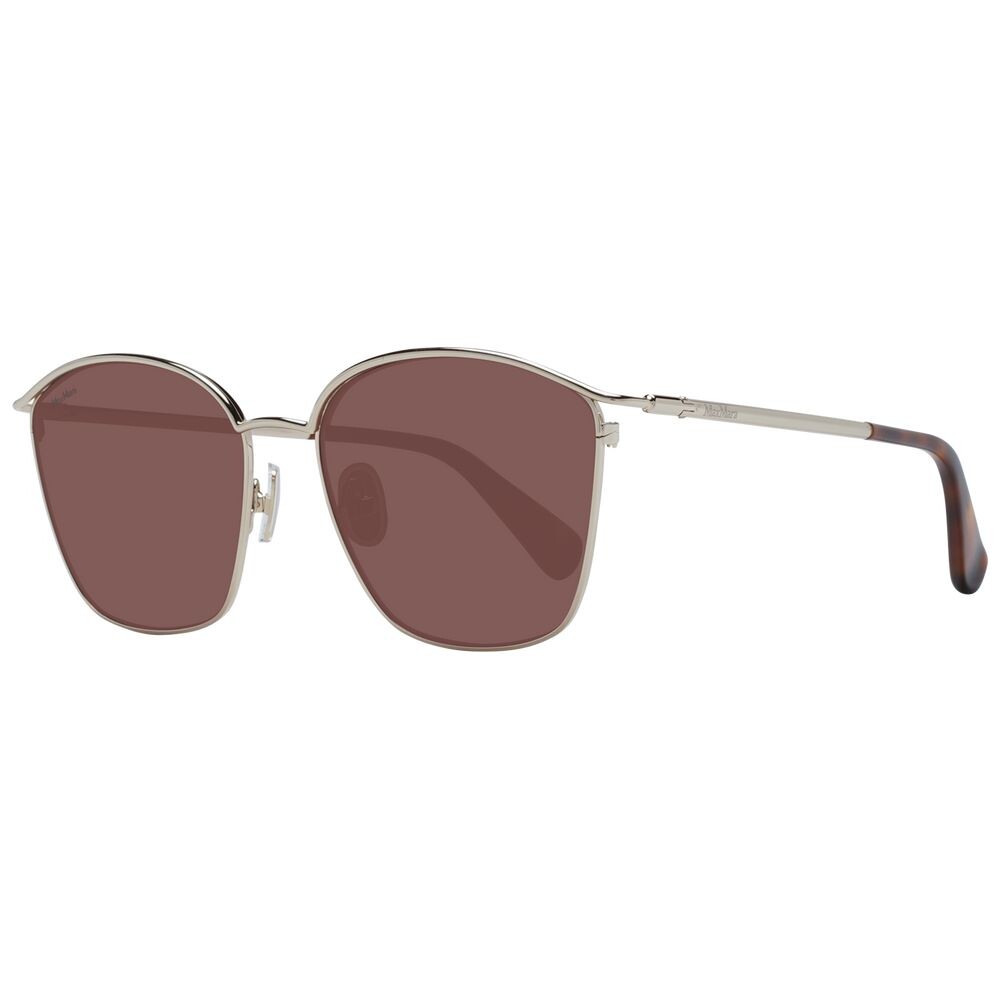 

Золотые женские солнцезащитные очки Max Mara