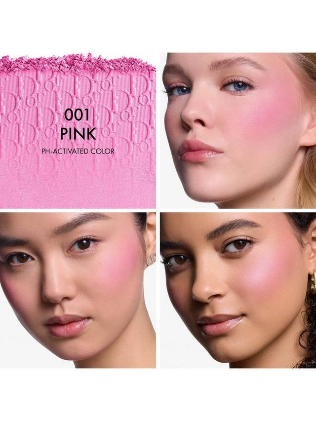 Addict Lip Glow Butter 101 Glazed Pink и Backstage Rosy Glow Blush 001 Pink набор DIOR — фото 3