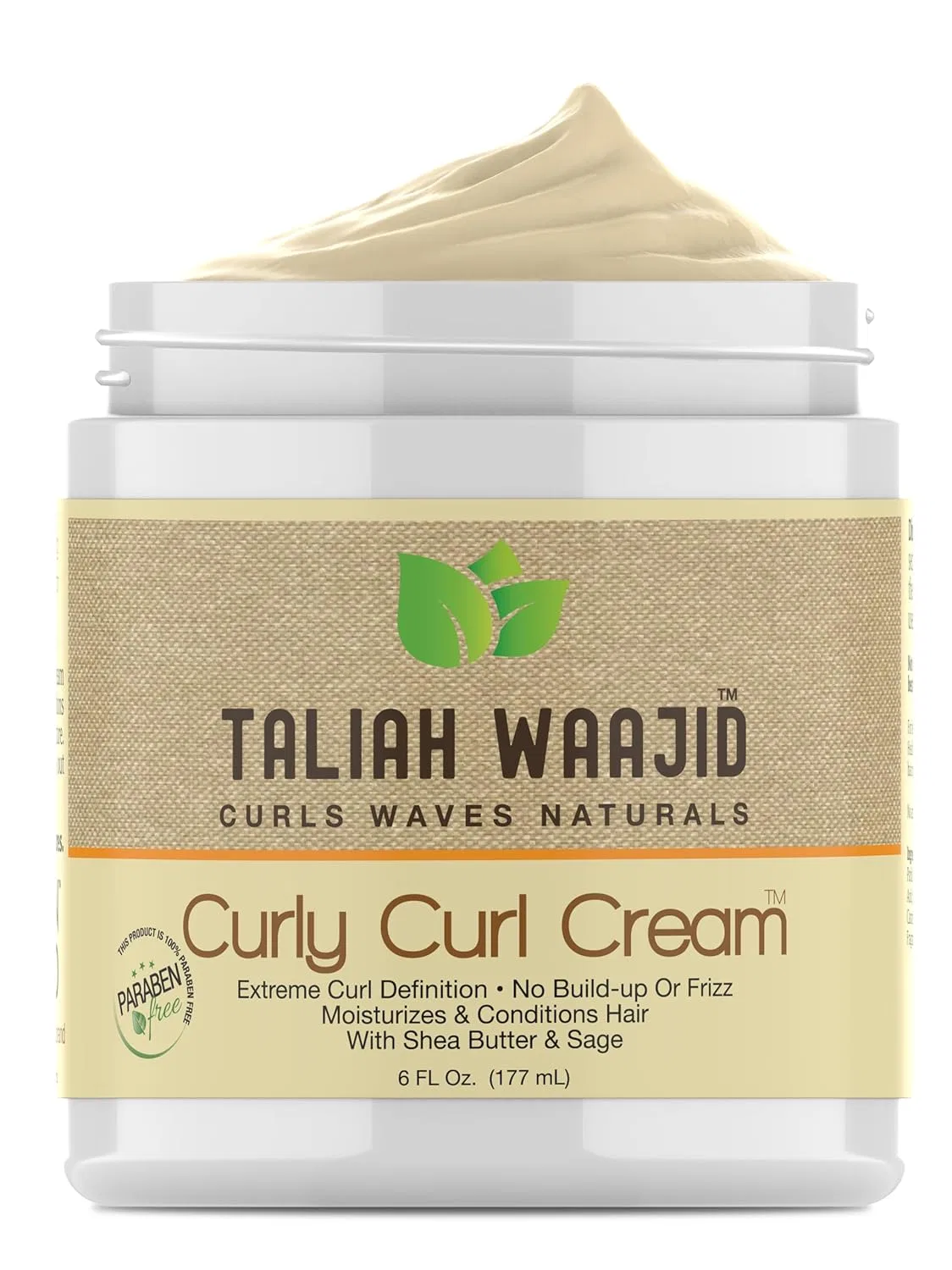 Крем для кудрей «Curly Curl Cream» от Taliah Waajid 177 мл Taliah Waajid Black Earth Products