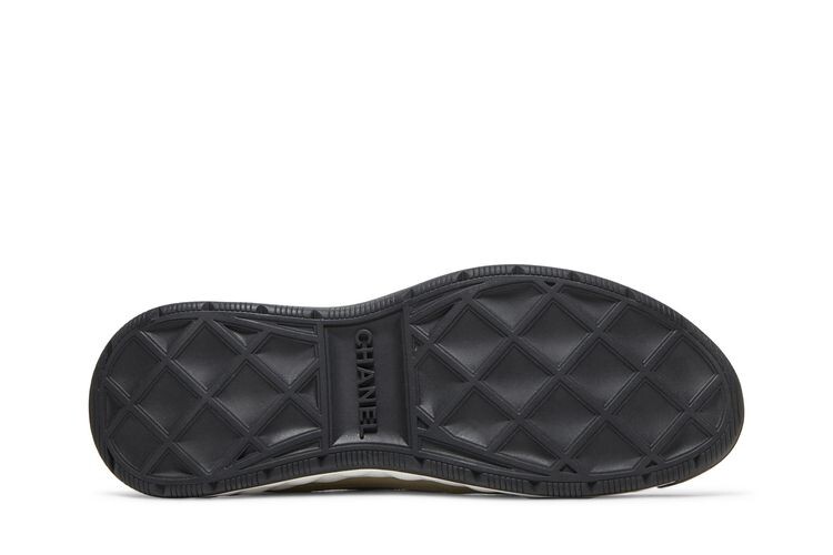 Кроссовки Chanel Wmns Velvet Calfskin & Mixed Fibers Sneaker Ivory, белый — фото 4