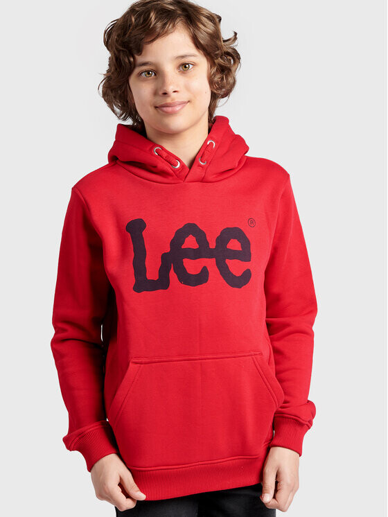 

Толстовка обычного кроя Lee, красный