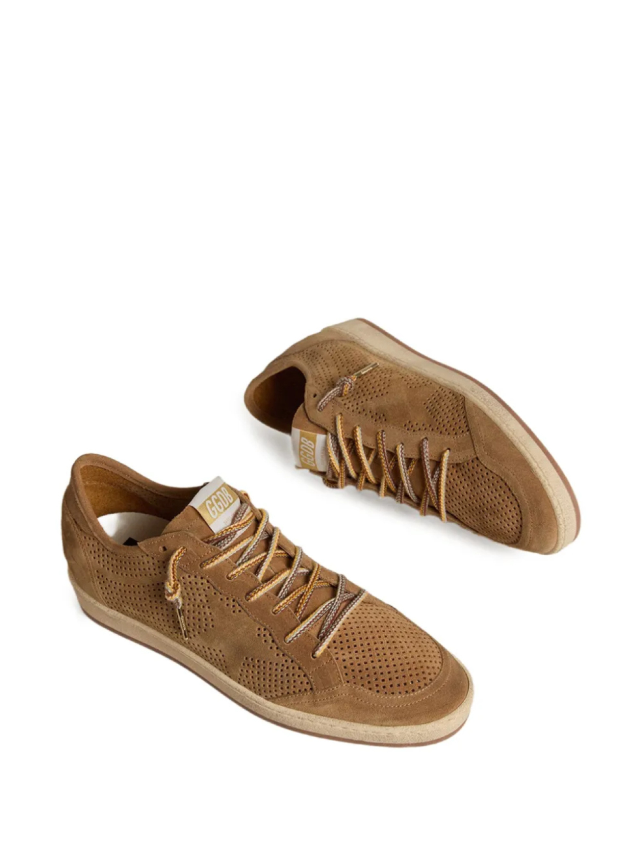 Golden Goose кеды Ball Star, коричневый — фото 2