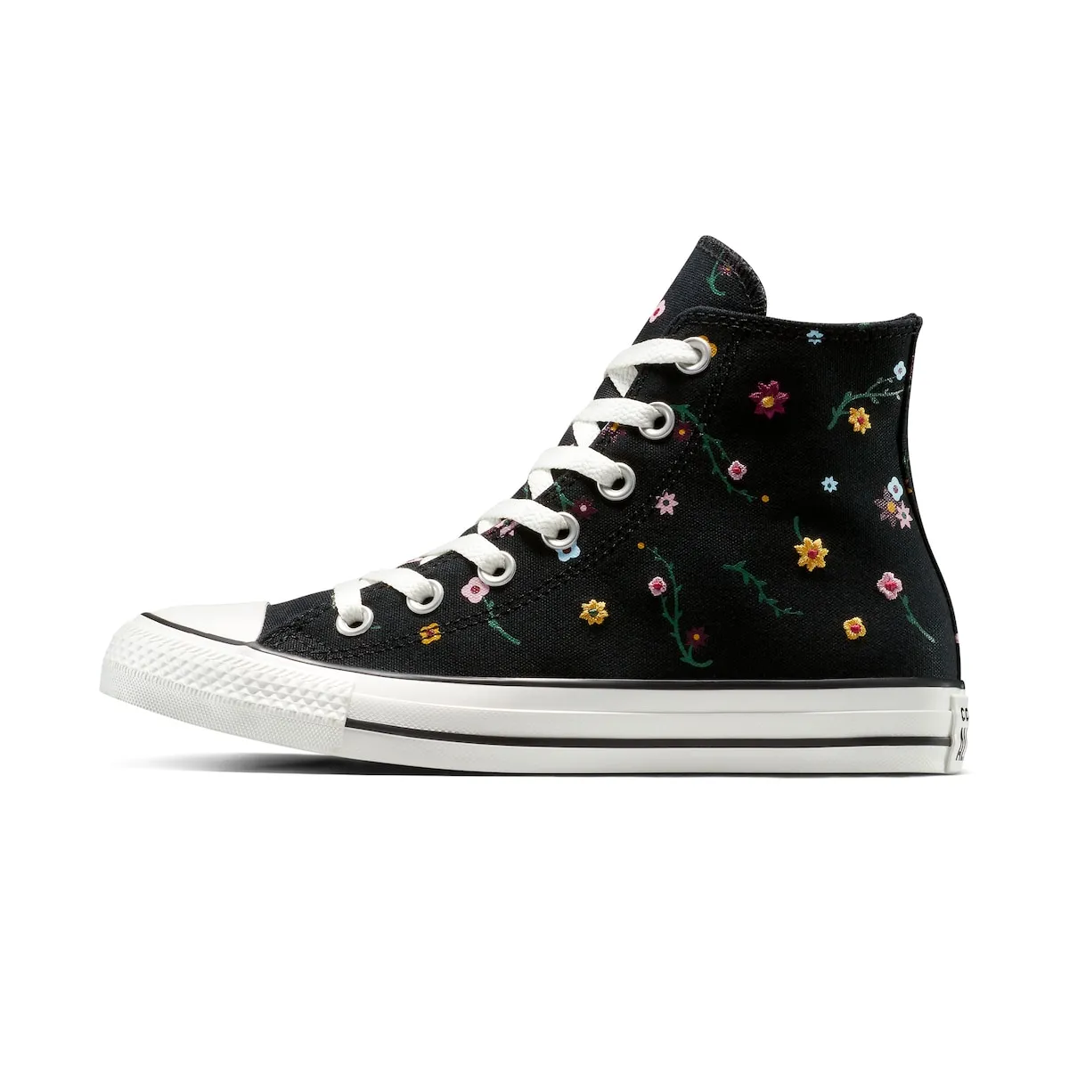 Унисекс кроссовки Chuck Taylor All Star с цветочным принтом Converse, черный — фото 3