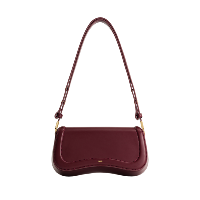 

JW PEI Сумка через плечо из искусственной кожи в стиле багет для женщин, черная/белая/темно-коричневая/синяя