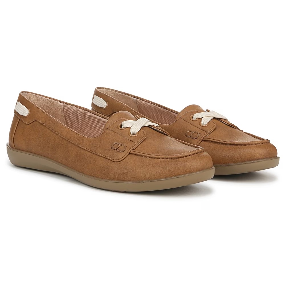Мокасины в морском стиле Lifestride, tan faux leather