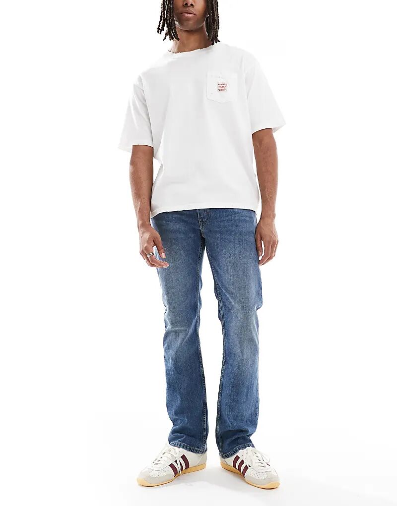 

Джинсы Levi's 527 скинни bootcut средней степени стирки