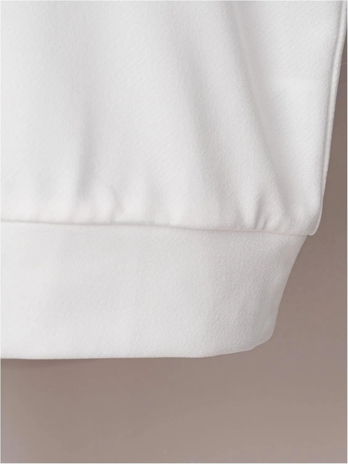 Толстовка детская с принтом COZYEASE, Bow Print White — фото 4