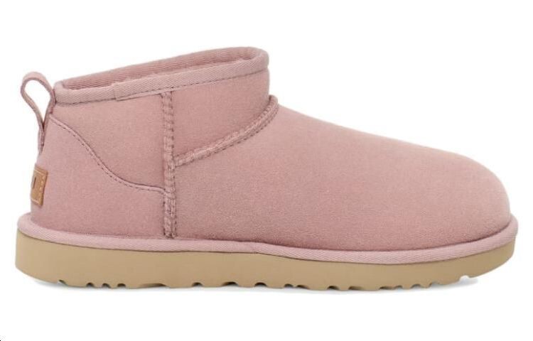 Ботинки Ugg Women's Classic Ultra Mini, розово-серый — фото 2