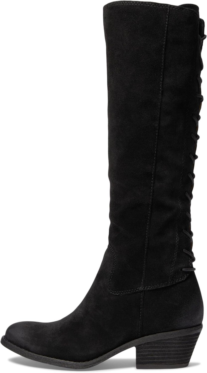 Сапоги Sharnell Heel Waterproof Sofft, цвет Black Oiled Cow Suede — фото 4