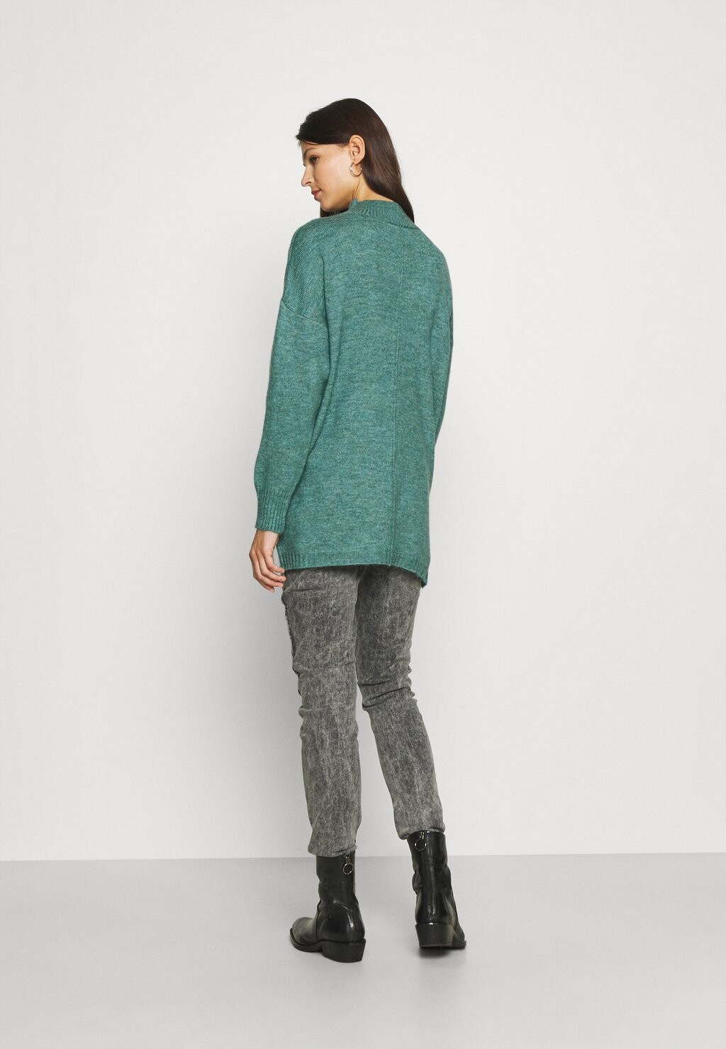 

Свитер TURTLE NECK MATERNITY & NURSING JUMPER JoJo Maman Bébé, бирюзовый