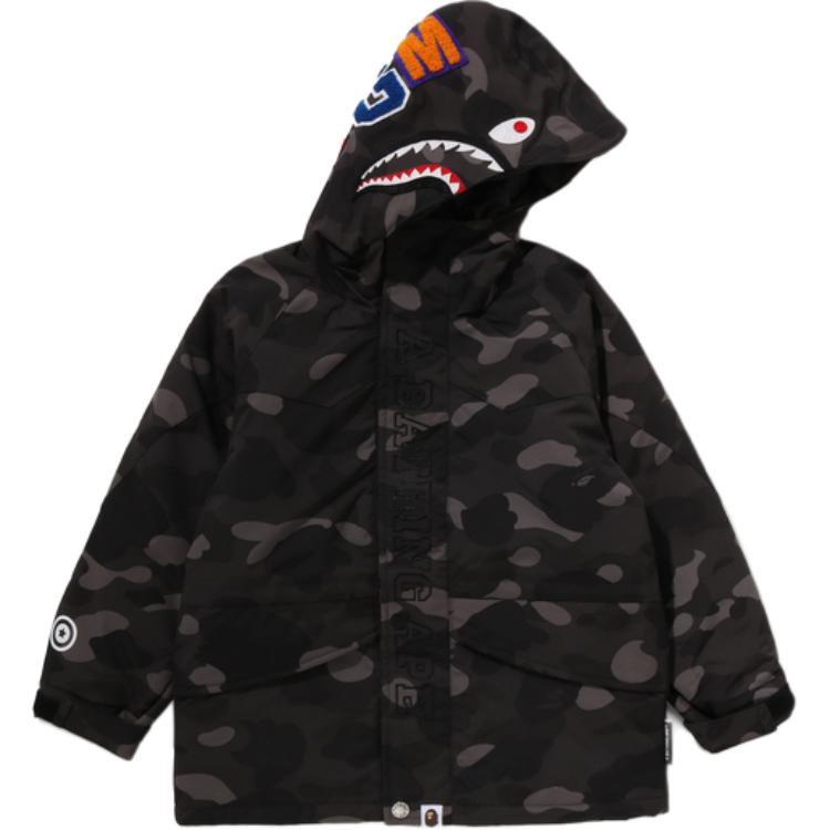 Детская куртка FW25, возраст 3-7 лет A Bathing Ape, фиолетовый ppx — фото 3