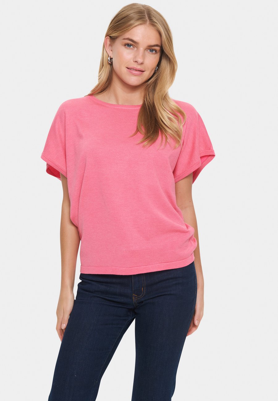 

Футболка Saint Tropez MILASZ R-N SS, Fruit Dove Melange/Mottled Pink, Розовый, Футболка Saint Tropez MILASZ R-N SS, Fruit Dove Melange/Mottled Pink