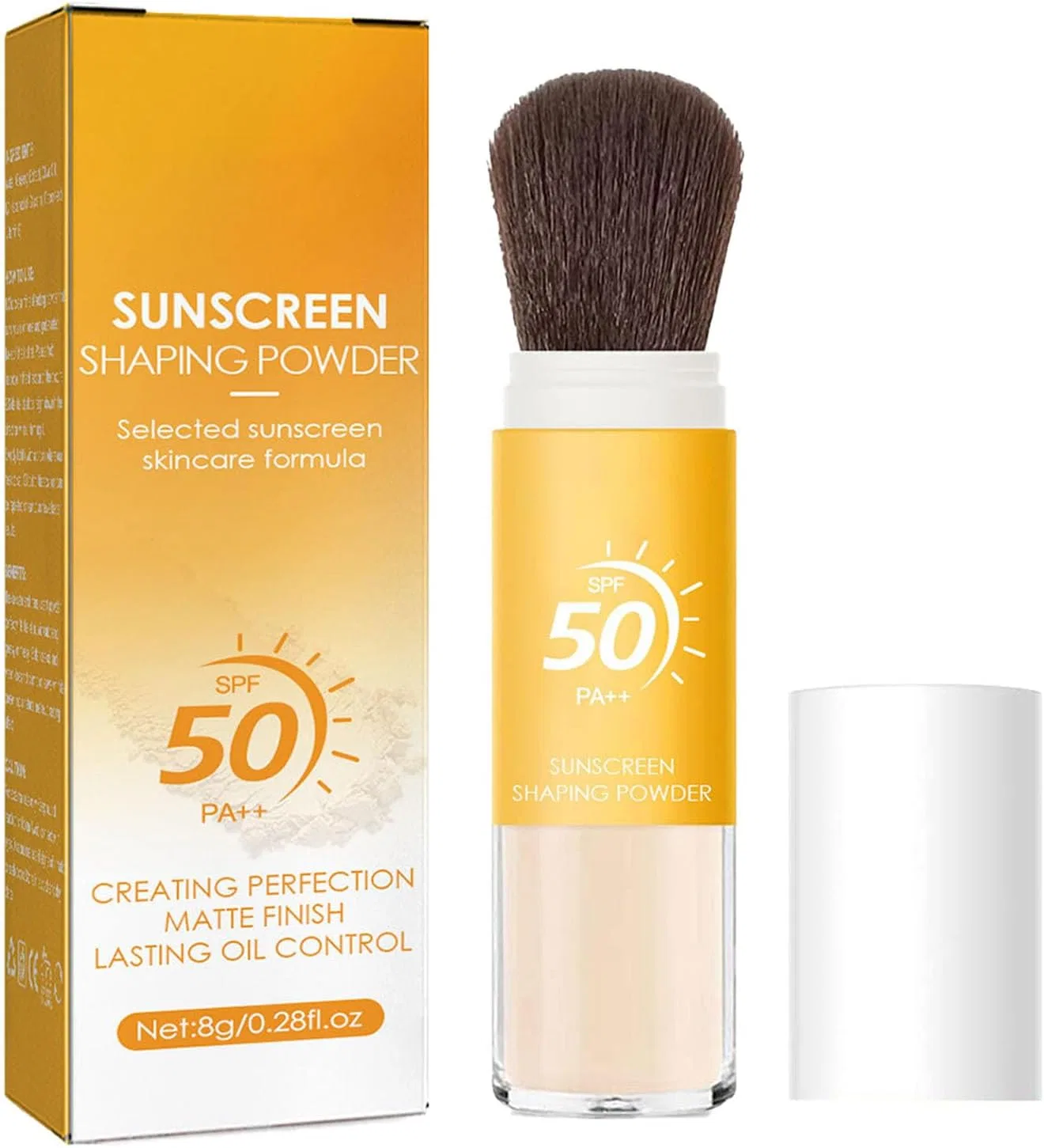 Солнцезащитная пудра SPF 50 PA++ Icoyea, 8 г, мультиколор