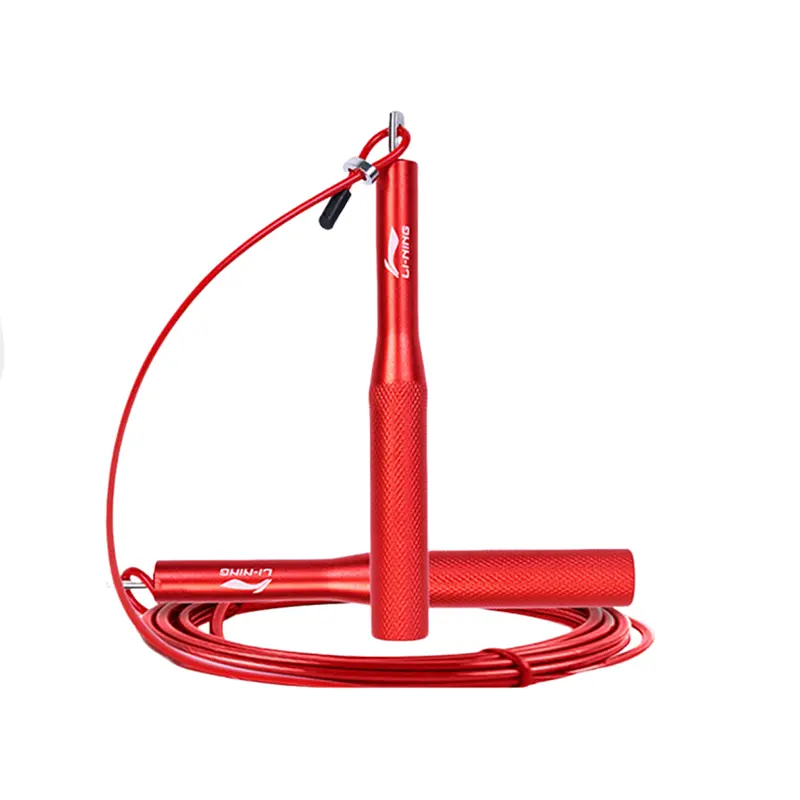 

Скакалка PVC+Steel Wire, алюминиевый контроллер, для фитнеса, длина троса около 3 м 2,9 м LINING, Red[Professional Racing/Slip-Resistant Controller/Cord Length 3M Adjustable]