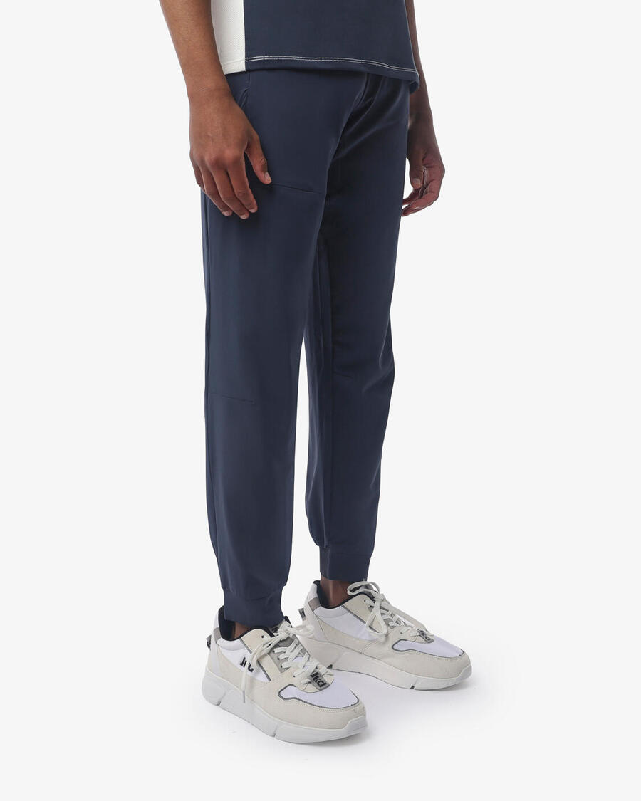 

JAKED Синтетические спортивные брюки темно-синего цвета для мужчин