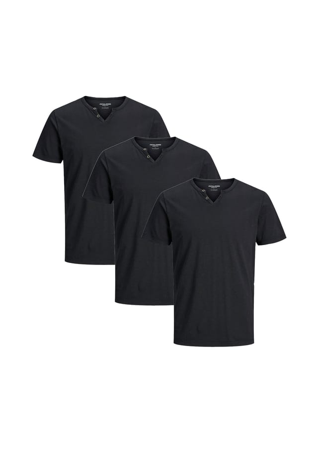 

Футболка упаковка 3 шт. Jack & Jones, черный