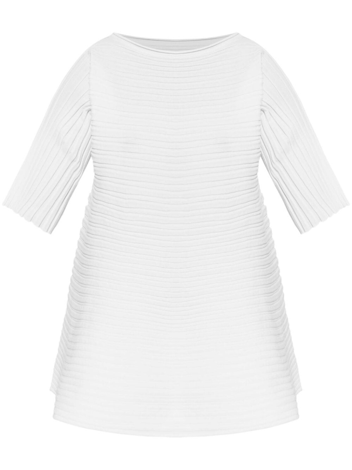

Pleats Please Issey Miyake трикотажный топ Bounce, белый