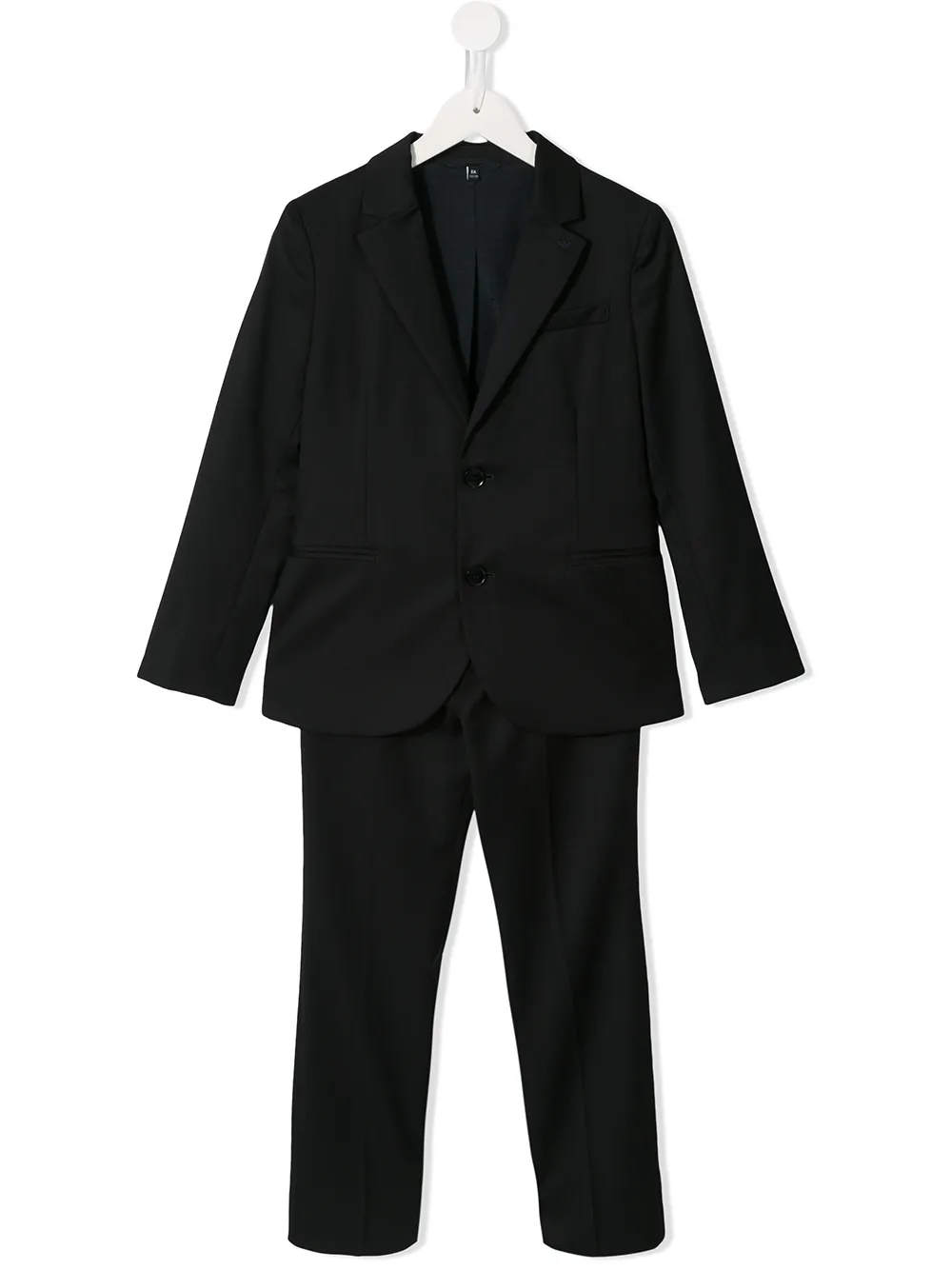 

Костюм прямого кроя Emporio Armani Kids, синий