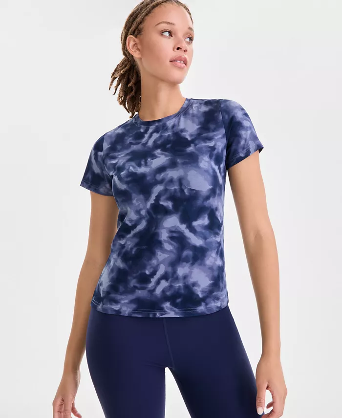 

Женская свободная футболка Smoky Dye Essential ID Ideology, синий