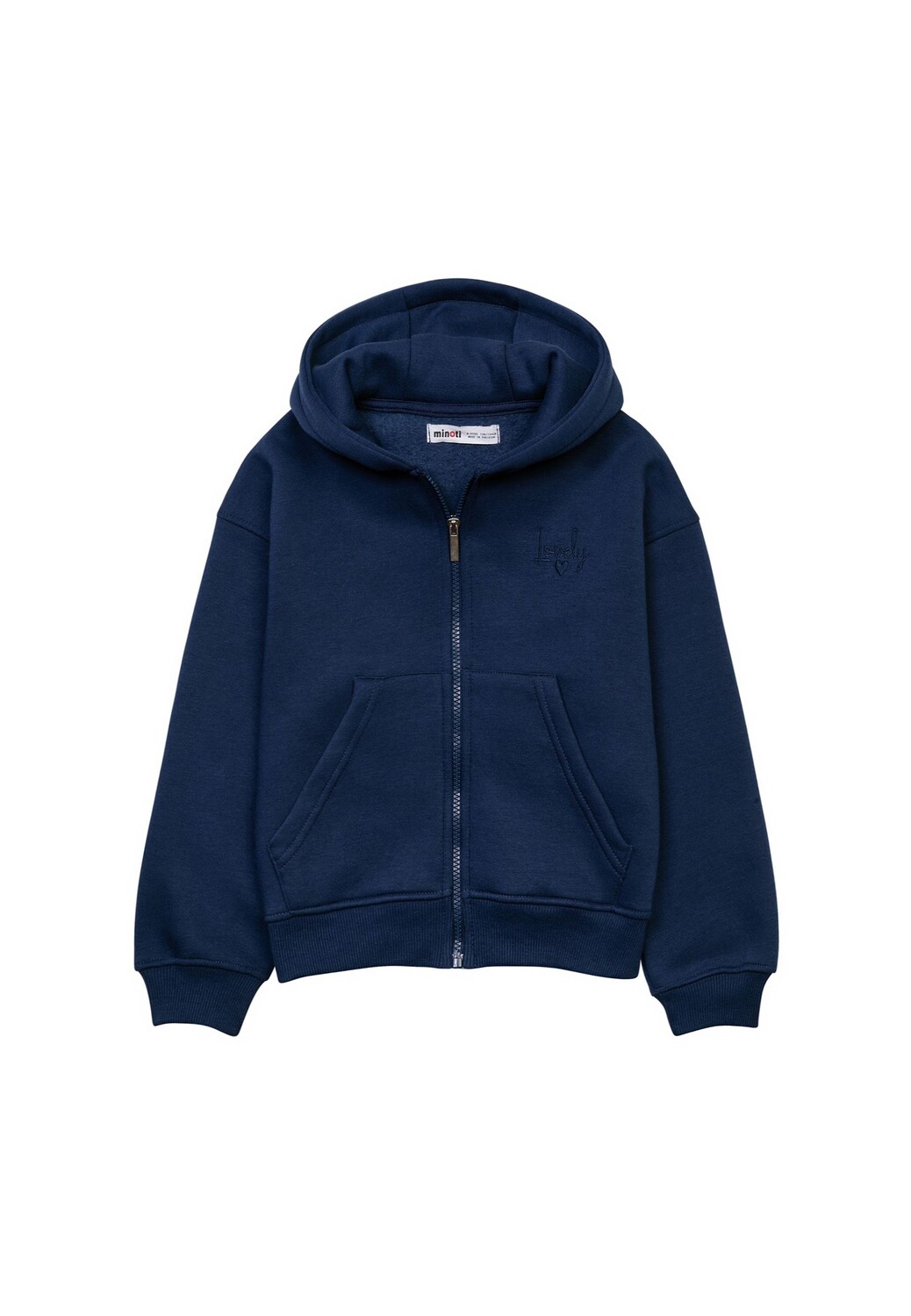 

Толстовка Minoti Sweatjacken 12ZIPEMB 1, темно синий