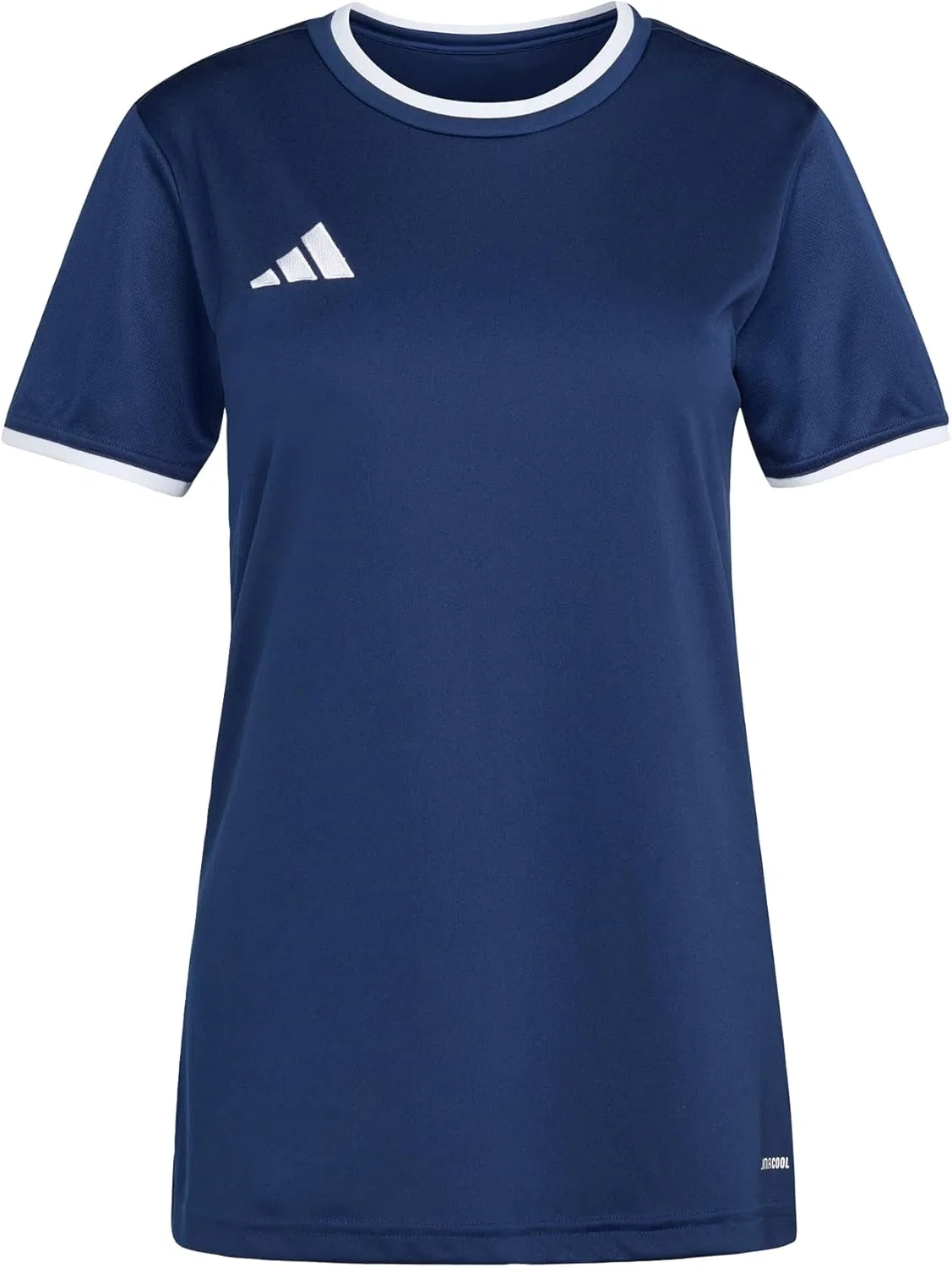 Футболка футбольная adidas, женская, Team Navy Blue/White
