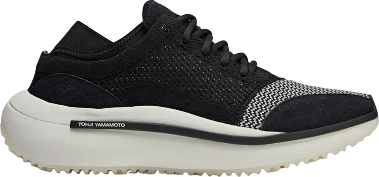 

Кроссовки Y-3 Qisan Knit 'Black Off White', черный