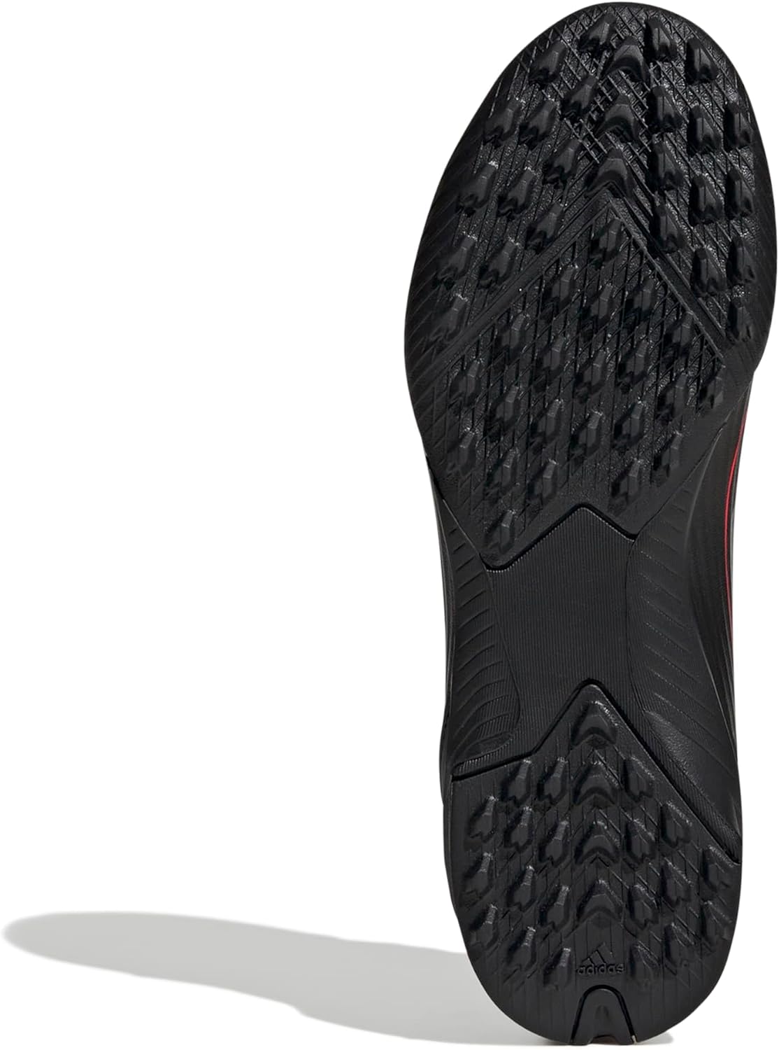 Детские кроссовки Adidas F50 League Turf (унисекс), черный/красный/ярко-красный — фото 3