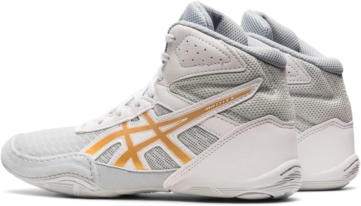 Мужские борцовские кроссовки ASICS JB Elite, серый — фото 4