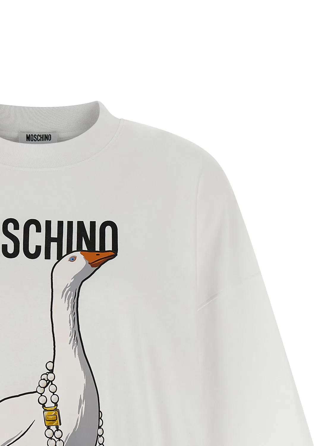 Платье «Гусь» Moschino, белый — фото 3