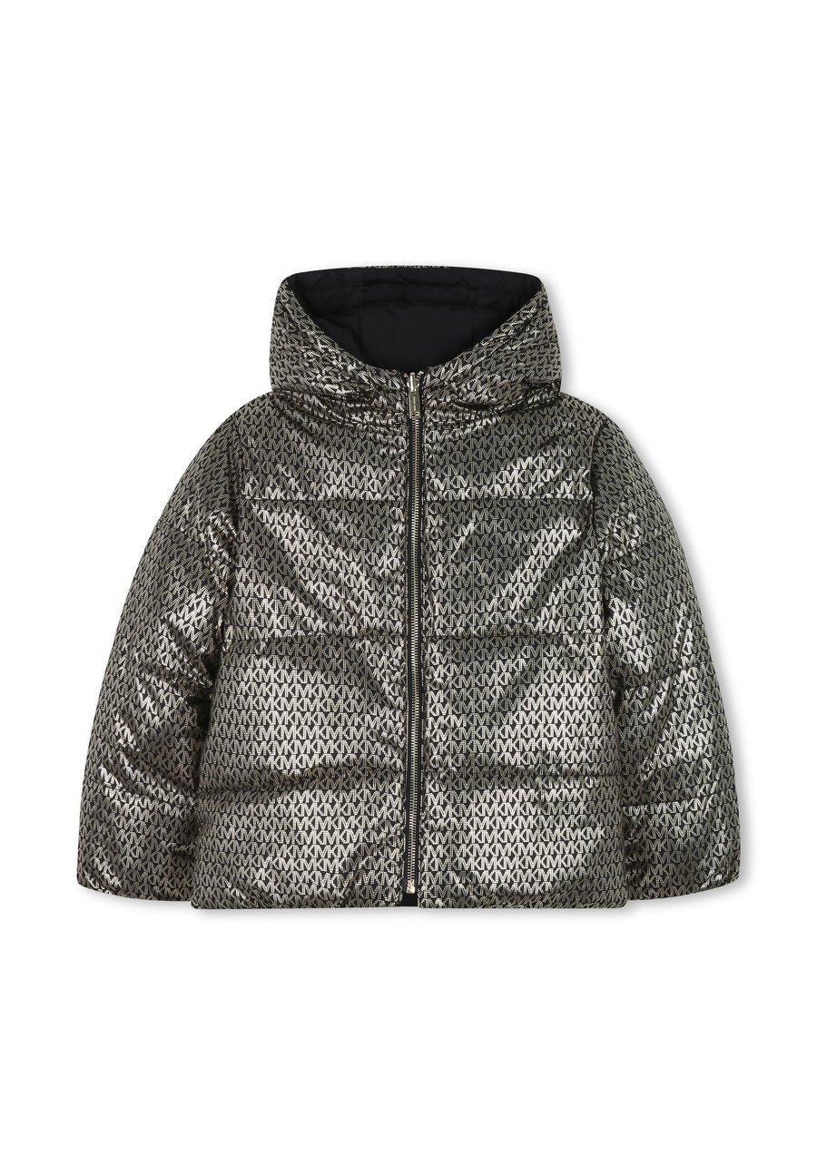 

Зимняя куртка Michael Kors Kids REVERSIBLE PUFFER, Black Yellow/Black