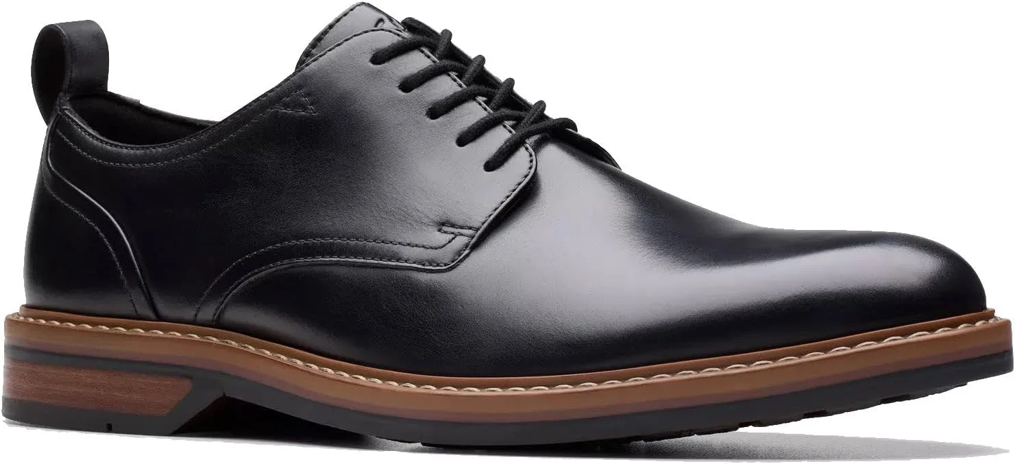 Мужские туфли Clarks Aldwin Lace, черный — фото 2