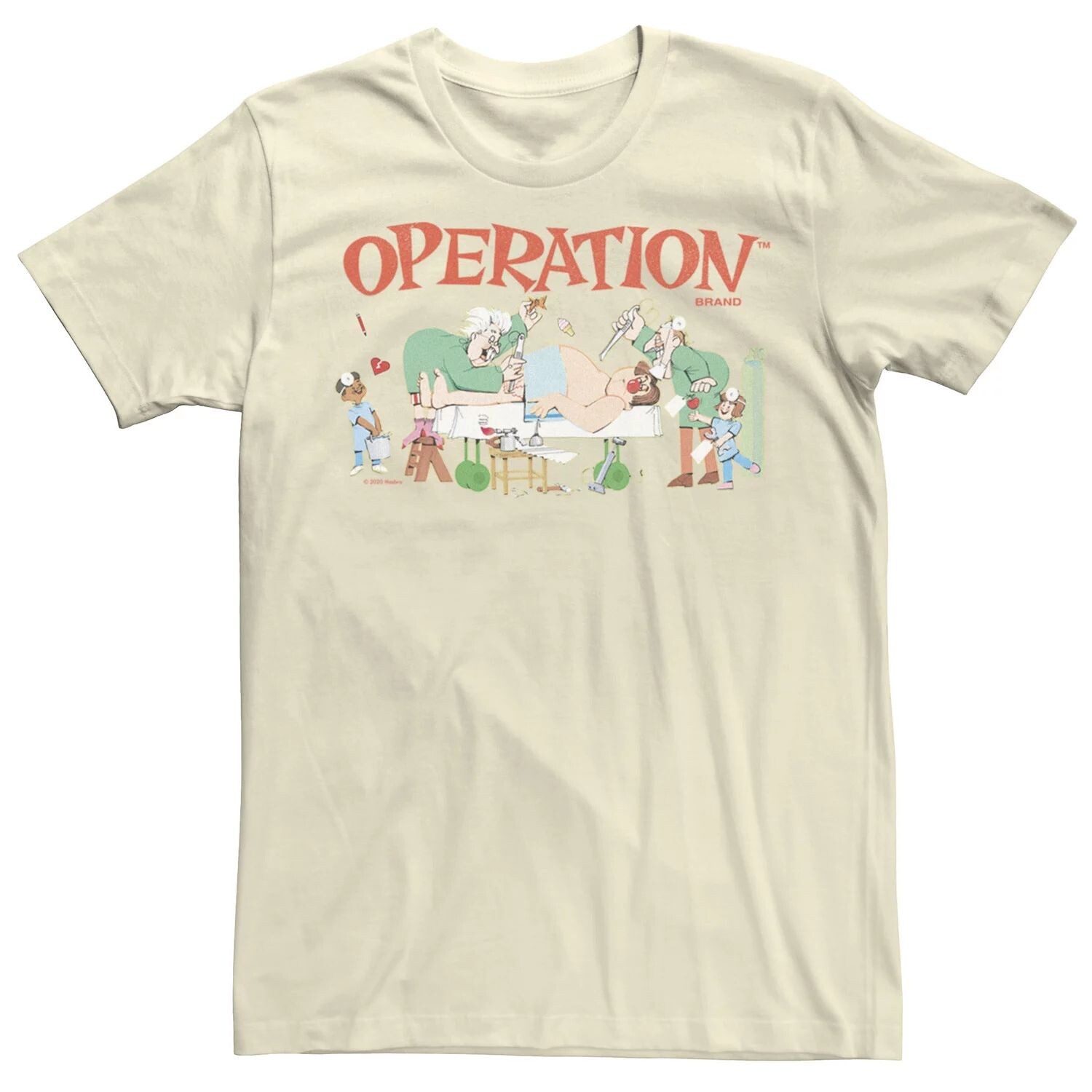 

Мужская футболка с логотипом Operation Surgeon Scene Licensed Character