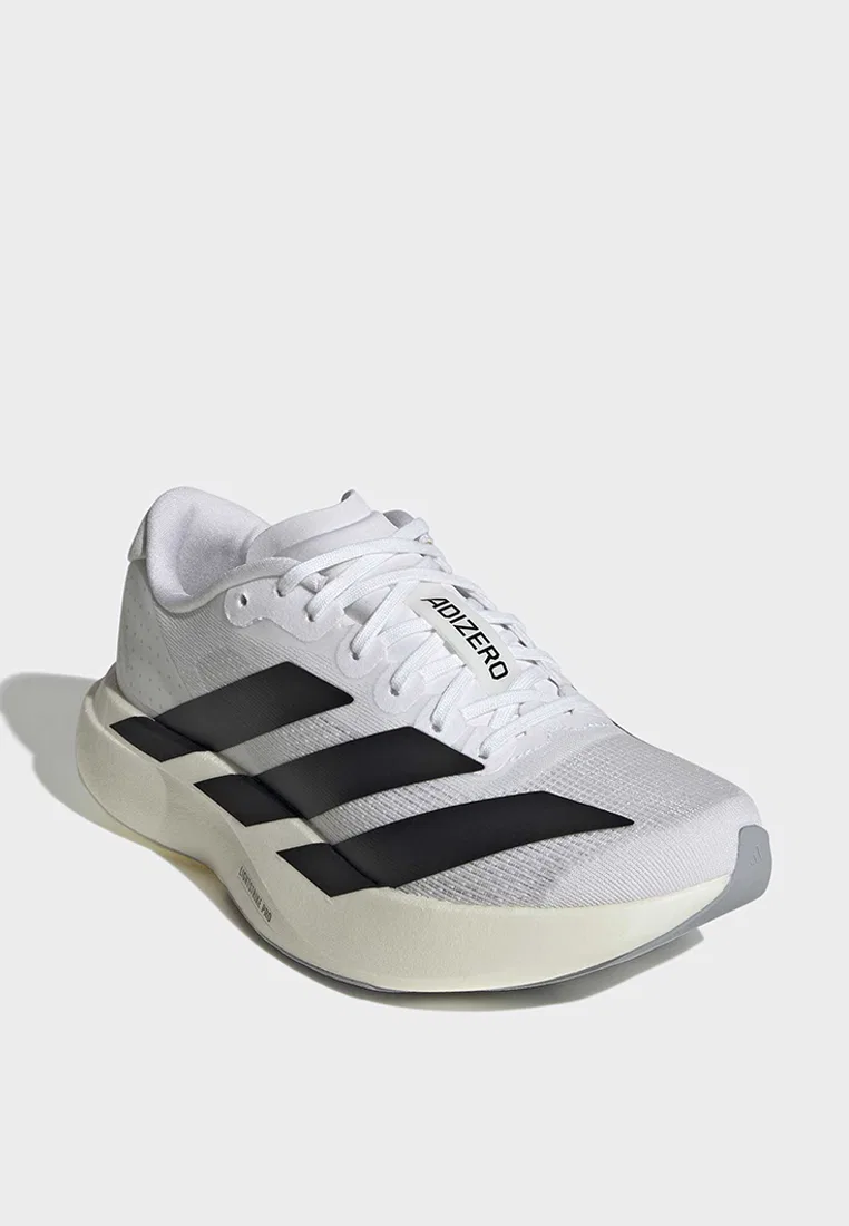 Кроссовки беговые, для юниоров, Adizero Evo SL, Adidas, белый/черный/серый — фото 2