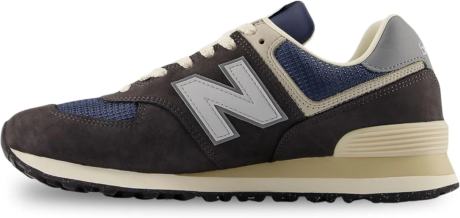 Кроссовки New Balance Unisex-Adult 574 V2 Unisex, черный — фото 3