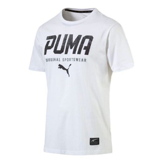 

Футболка style printing round neck short sleeve white Puma, белый