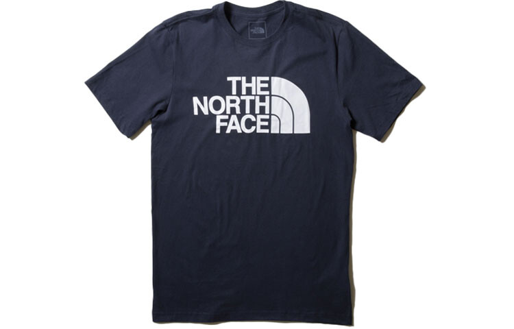 

Футболка мужская темно-синяя The North Face, темно-синий
