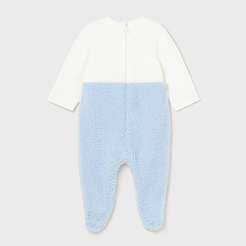 

Голубой комбинезон с аппликацией мишки Teddy Mayoral