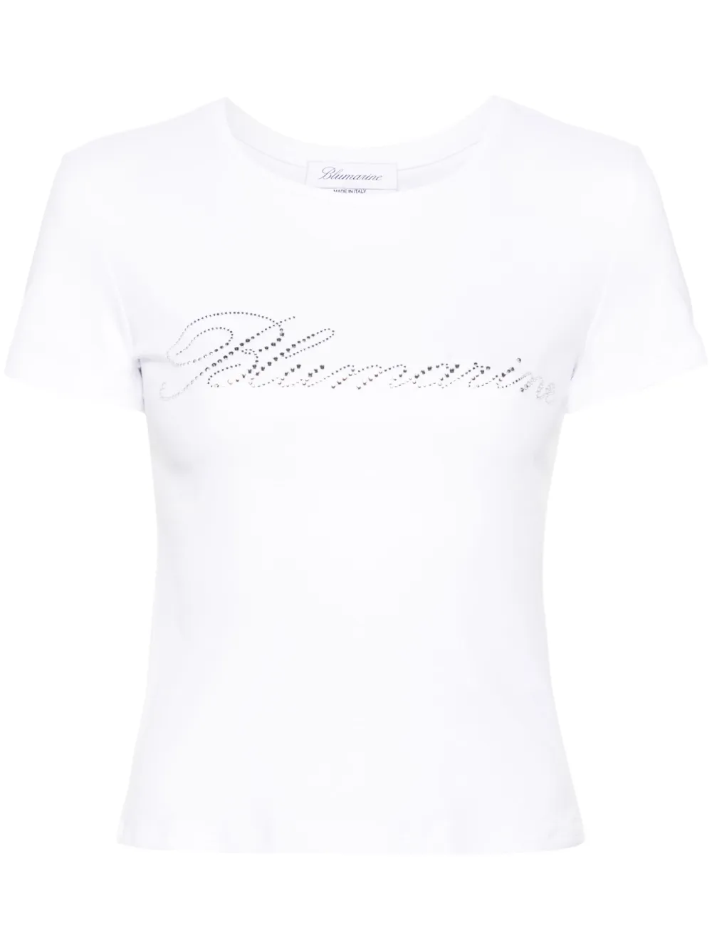 

Футболка с логотипом BLUMARINE, белый
