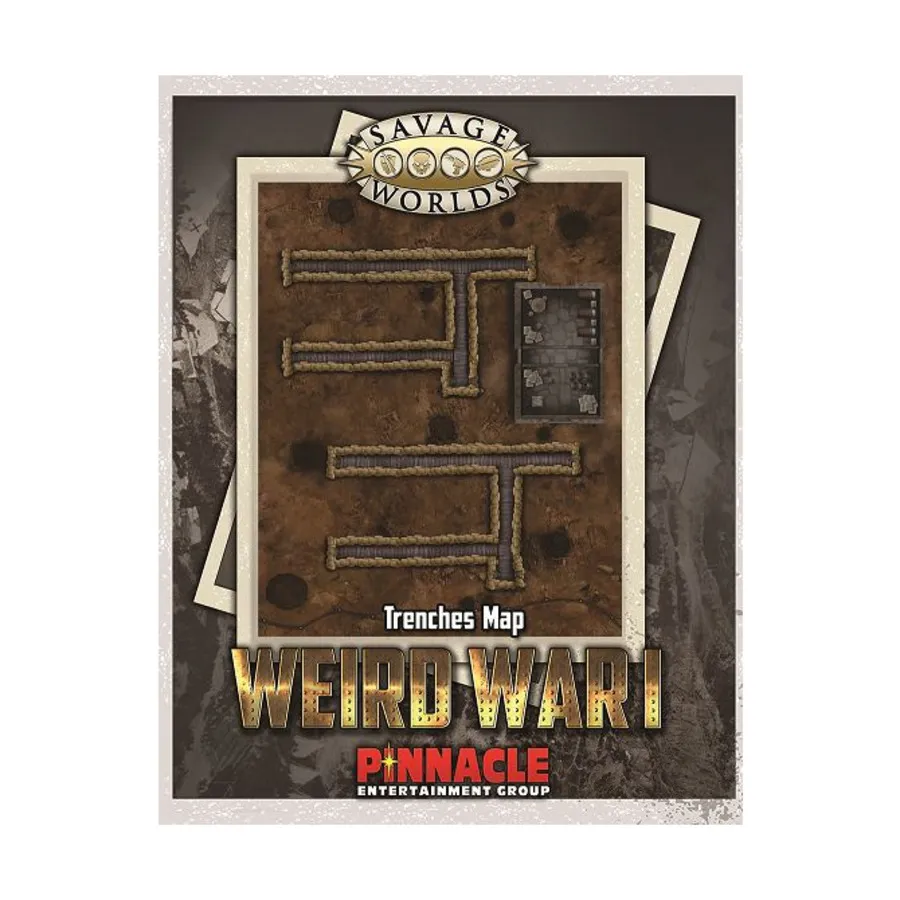 

Набор карт — Мост/Траншеи, Weird Wars (Savage Worlds)