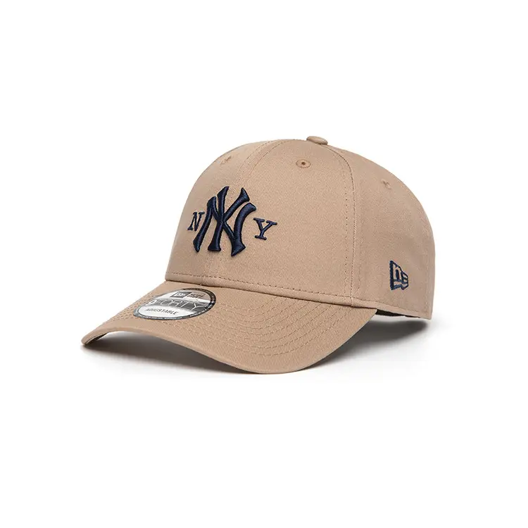 

New Era Хлопковая бейсболка унисекс цвета хаки, Khaki