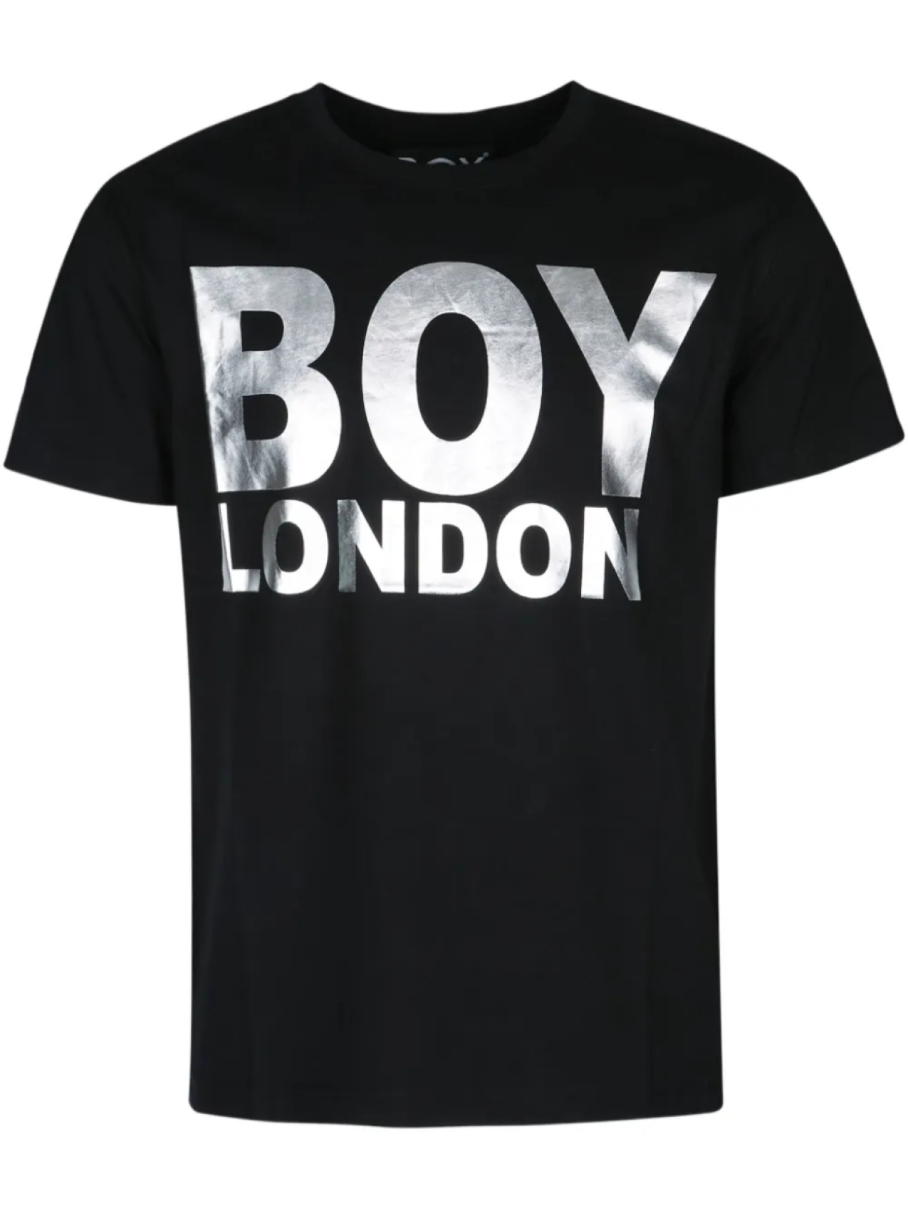 

Футболка с металлическим логотипом Boy London, черный